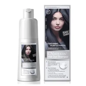 Excellent hair dye shampoo (brown black)