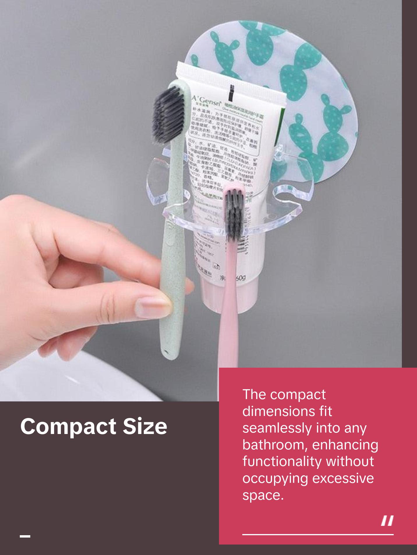 Wall Mount Automatic Toothpaste Dispenser