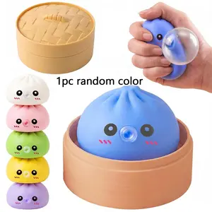 1 count 2026 Upgrade Mystery Box Dumpling, New Steam Pot Bubble Dumplings, Stress Relief Squeeze Ball, Sensory Toy Gift, Relaxing Fun