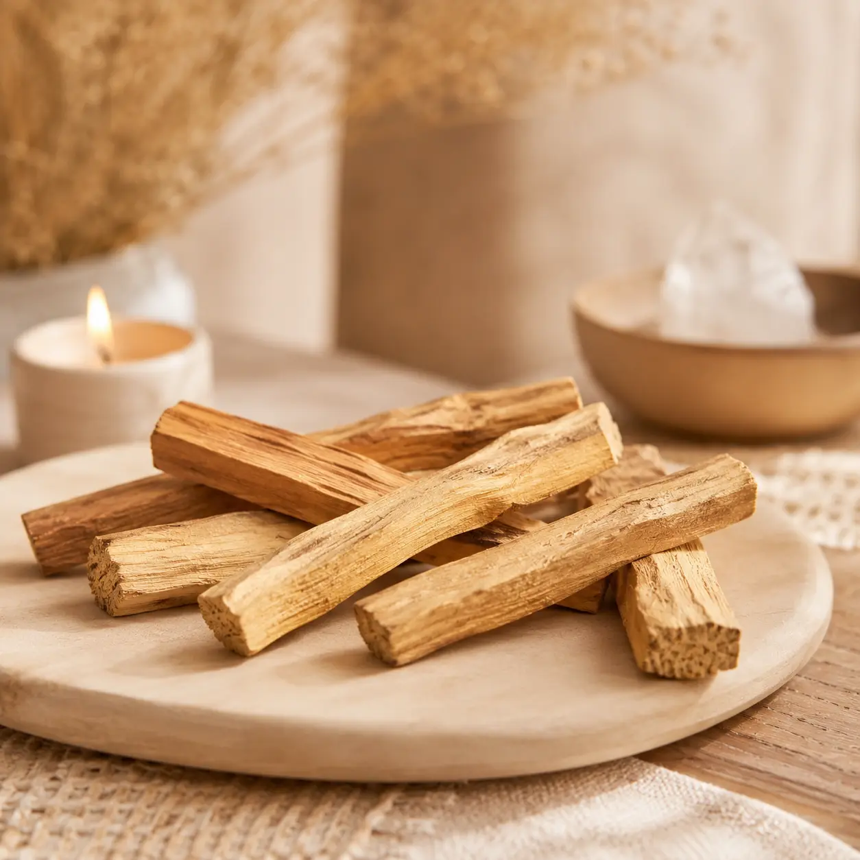 Palo Santo Sticks with Smudge Guide
