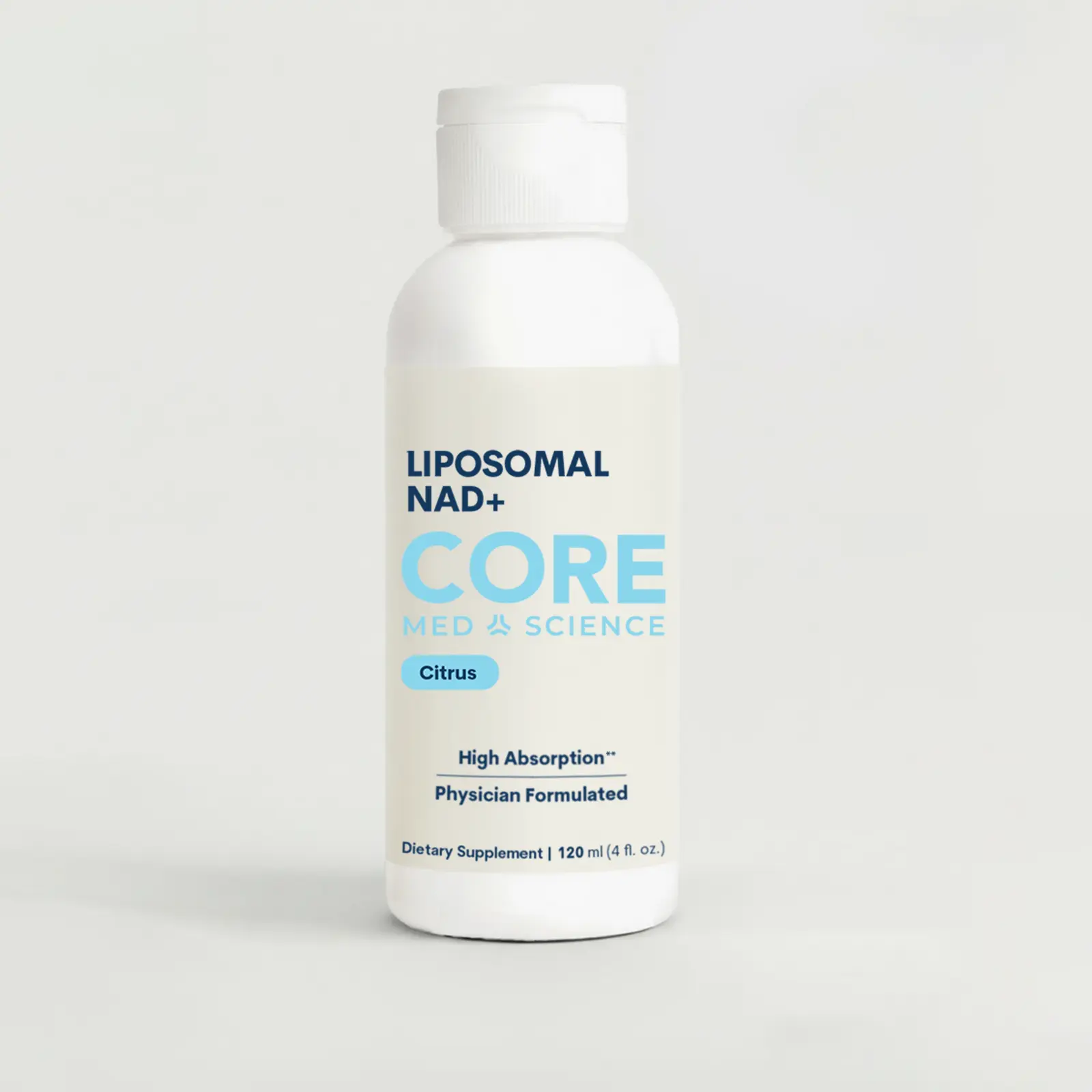CORE MED SCIENCE Liposomal NAD+ Liquid Supplement, 4 oz High Absorption for Brain Health