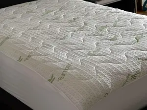 Bamboo Green Mattress Pad/Topper mattress - Quilted Cooling