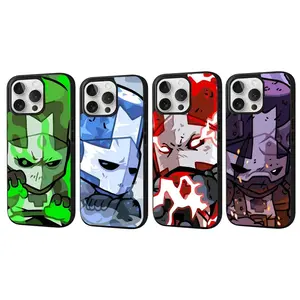 Game Castle Crashers Magsafe Phone Cases For iPhone 17 Promax Pro Air 16 Plus 15 14 13 12 11 Magnetic Wireless Charging Protective Cover Protection