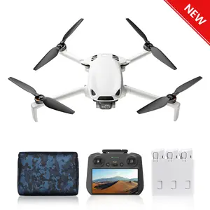 Skyrover S1 Mini Drone Camera Combo with Screen Controller, 4K/60fps Video, 8K Photo, 7.45-Mi Video Transmission, Under 249g, Auto Track, Vertical Shooting, 120-Min Flight Time with 3 Batteries