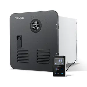 VEVOR RV Tankless Water Heater, Instant Shower with 15 x 15 inches Black Door and Remote Controller, 42000BTU Optimized Comfort Performance Hot Water, Ideal for RVers' Family Everyday Use, BlackSummervibes