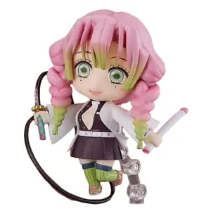 Q Version Clay Figure Demon Slayer Honey Love Column Hand Model, Time Translucent No One Rora Column Anime Collectible