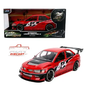 Jada 1:24 Sean's Mitsubishi Lancer  Evolution IX - Red - Fast & Furious 25 Year Anniversary