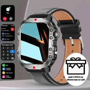 Outdoor Classic 2026 Smartwatch with LED Light, Wireless Calling, Multiple Sports Modes, Message Alerts, Compatible with iOS Android Luxury