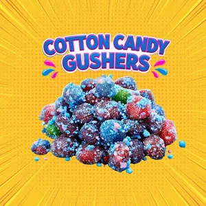 COTTON CANDY GUSHERS 6oz bag