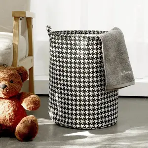 Collapsible Laundry Basket, 2 Counts Large Capacity Waterproof Bucket, Portable Storage Hamper for Home Bathroom Laundry Room Hotel