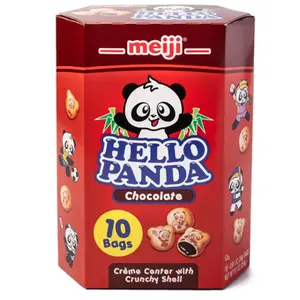 Meiji Hello Panda Cookies Chocolate Filling 9.1oz