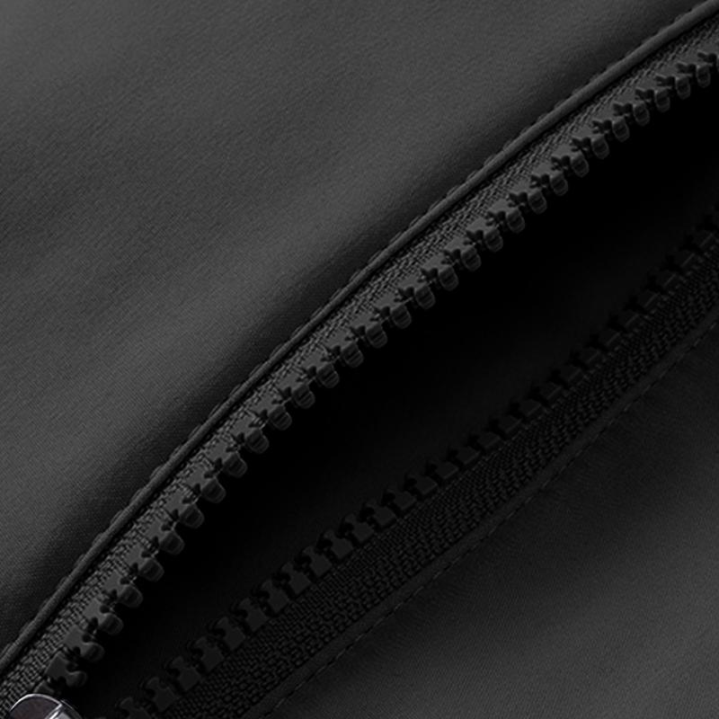 Men's Fleece Lined Thickened Jacket Winter Warmth Coat with Stand Collar, Full Zip，Windproof Outer Shell, Side Pockets, Elastic Cuffs & Hem for a Snug Fit, Ideal for Casual Outings, Outdoor Adventures & Daily Wear，Menswear Tops Long Sleeve