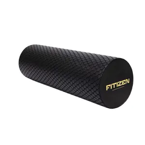 Fitizen Foam Roller Mini - 12 x 4 Inches - Textured for Muscle Massage, Physical Therapy, Pilates, Yoga & Exercise Equipment