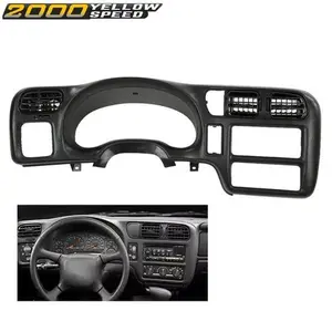Dash Bezel Trim Cover Fit For 1998-2004 Chevy S10 Jimmy Sonoma Cluster Blazer