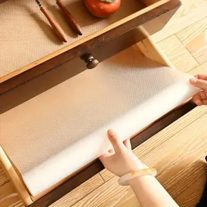 1roll Drawer Pads, Paper, Oil-proof and Moisture-Resistant Wardrobes, Shoe Cabinet Mats, Kitchen Oil-proof and Waterproof Mats, Keep Cabinet Shelf Drawer Refrigerator Clean
