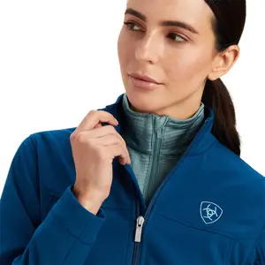 Ariat New Team Softshell Jacket HYDRA/NIGHT SKY BLANKET