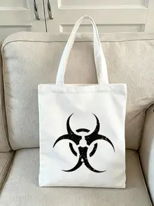 Reusable Biohazard Warning Symbol Handbags Perfect for birthdays,anniversaries,and special occasions.