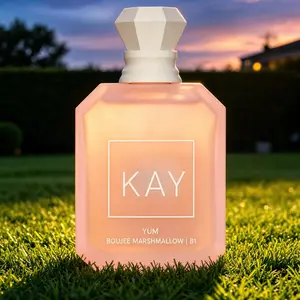 KAYL Yum Boujee Marshmallow 81 Eau de Parfum Intense Spray 3.4 oz/100ml, Playful Gourmand Fragrance with Pink Marshmallow, Strawberry, Whipped Vanilla & Coconut, Long-Lasting Creamy Sweet Luxurious Scent