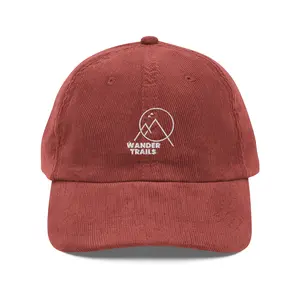 Wander Trails Vintage Corduroy Hat