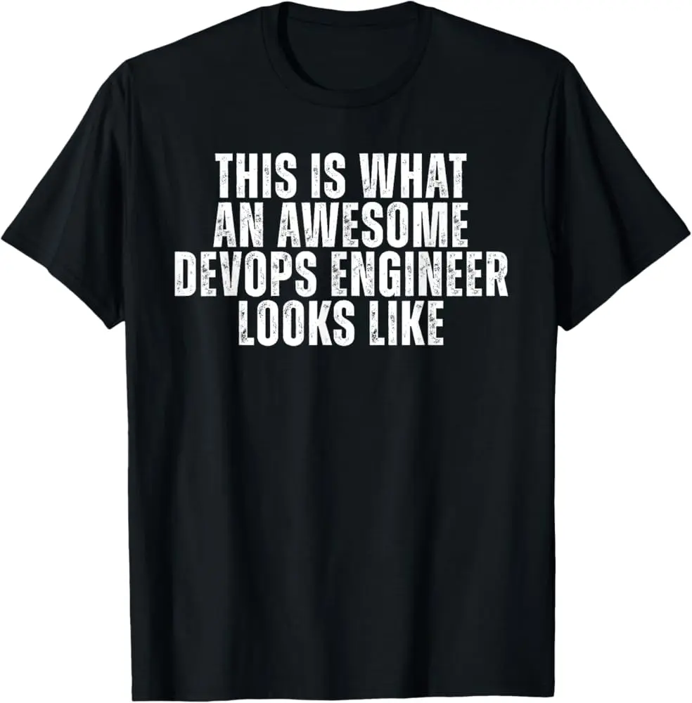 This Is What An Awesome Devops Engineer Funny Job T-Shirt