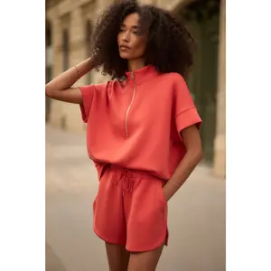 Varley: Coulter High Rise Short in Summer Fig