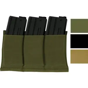 Ammo Pouch Triple Mag Elastic Retention Pouch Lightweight Carrier