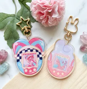 Pomni & Jax Tamagotchi keychains double sided (The Amazing Digital Circus)