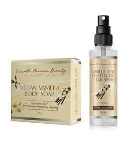 Vegan Nature's Crafted Soap & Body Elixir Duo