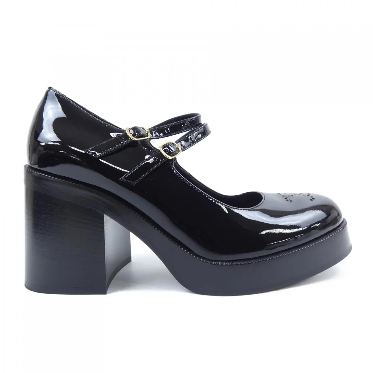 Pre-owned Celine Patent Leather Small Leather Goods Patent Calfskin Shoes