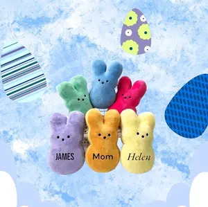 1 Piece Personalized Colored Easter Peep  Basket /Gift/ Custom Vinyl