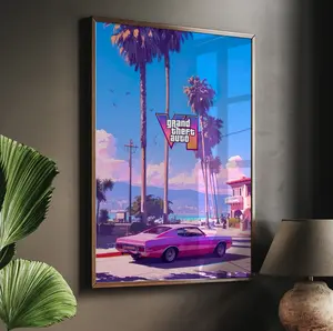 Grand theft auto VI, GTA 6 poster no frame