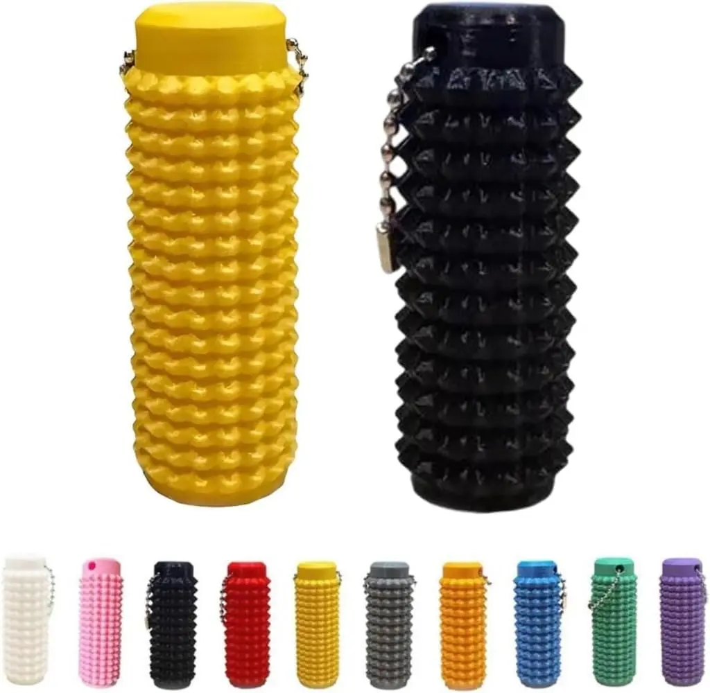 Little Ouchies Fidget Spiky Grippie Stim Keychain Anxiety Relief Fidget ...