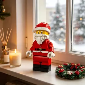 2026 Christmas Santa Building Blocks, Compatible with 40820, Birthday Gift Set, Assembleable Model Kit, Collectible and Decorative