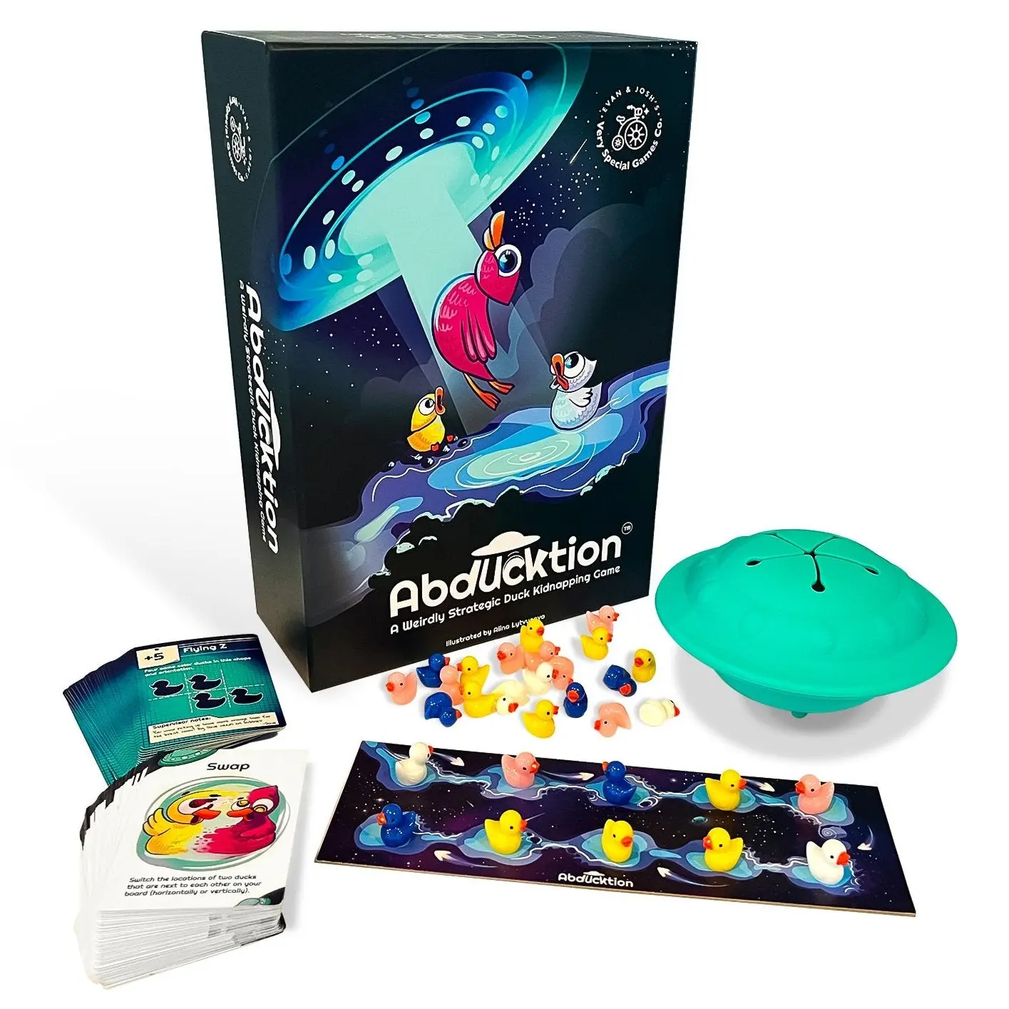 Abducktion: A Weirdly Strategic Game of Duck Kidnapping Abducktion: A Weirdly Strategic Game of Duck Kidnapping
