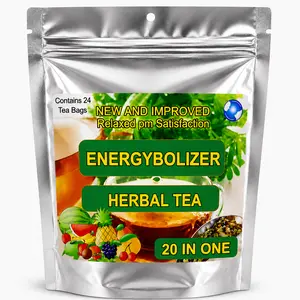 Energybolizer Herbal Tea | 24 Tea Bags | 20 In One Flavor