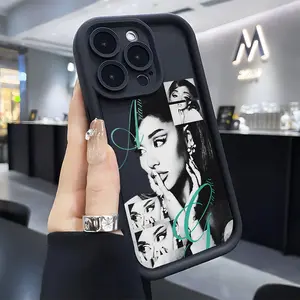 A-Ariana G-Grande Phone Case Suitable for iPhone 17 16e 16 15 14 13 12 11 Mini Pro Max Air X XR XSMAX 8 7 Plus Anti Fall Soft TPU Back Cover