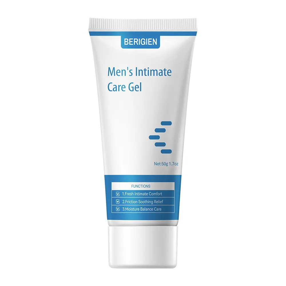 BERIGIEN Men’s Intimate Care Gel, Daily Gentle Care for Freshness, Cooling & Skin Comfort