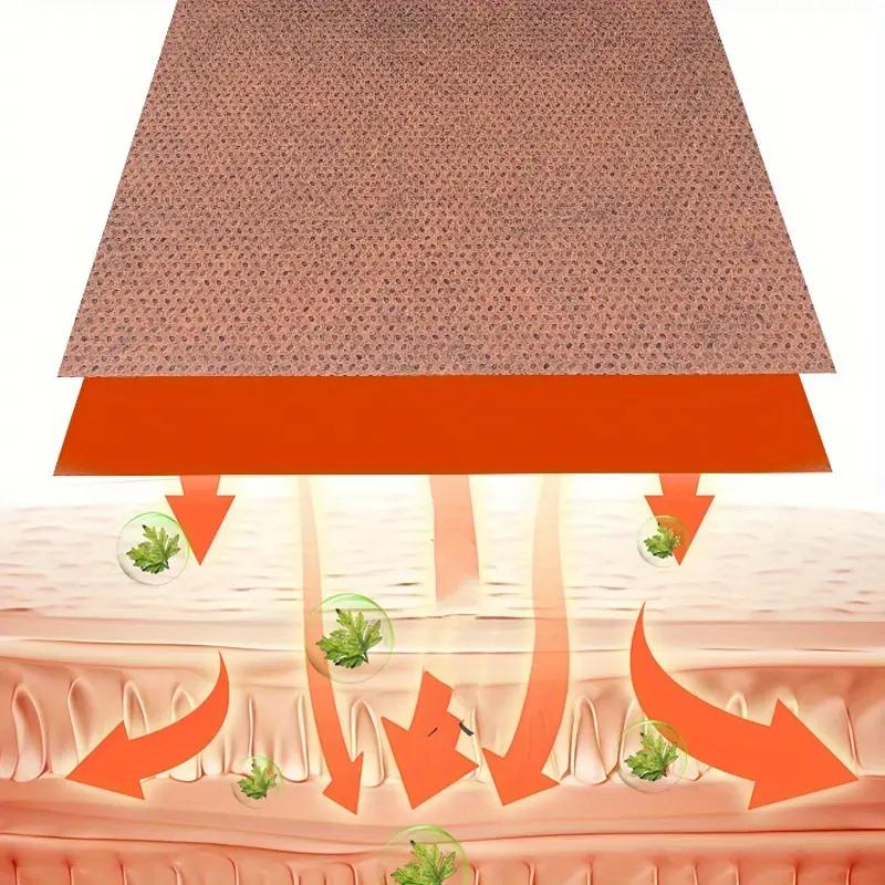 The Ultimate Chinese Wellness Tool! 50-Piece Mugwort & Ginger Heat Patches 12-Hour Long-Lasting Relief for Shoulders, Neck, Knees, Lower Back, and Abdomen