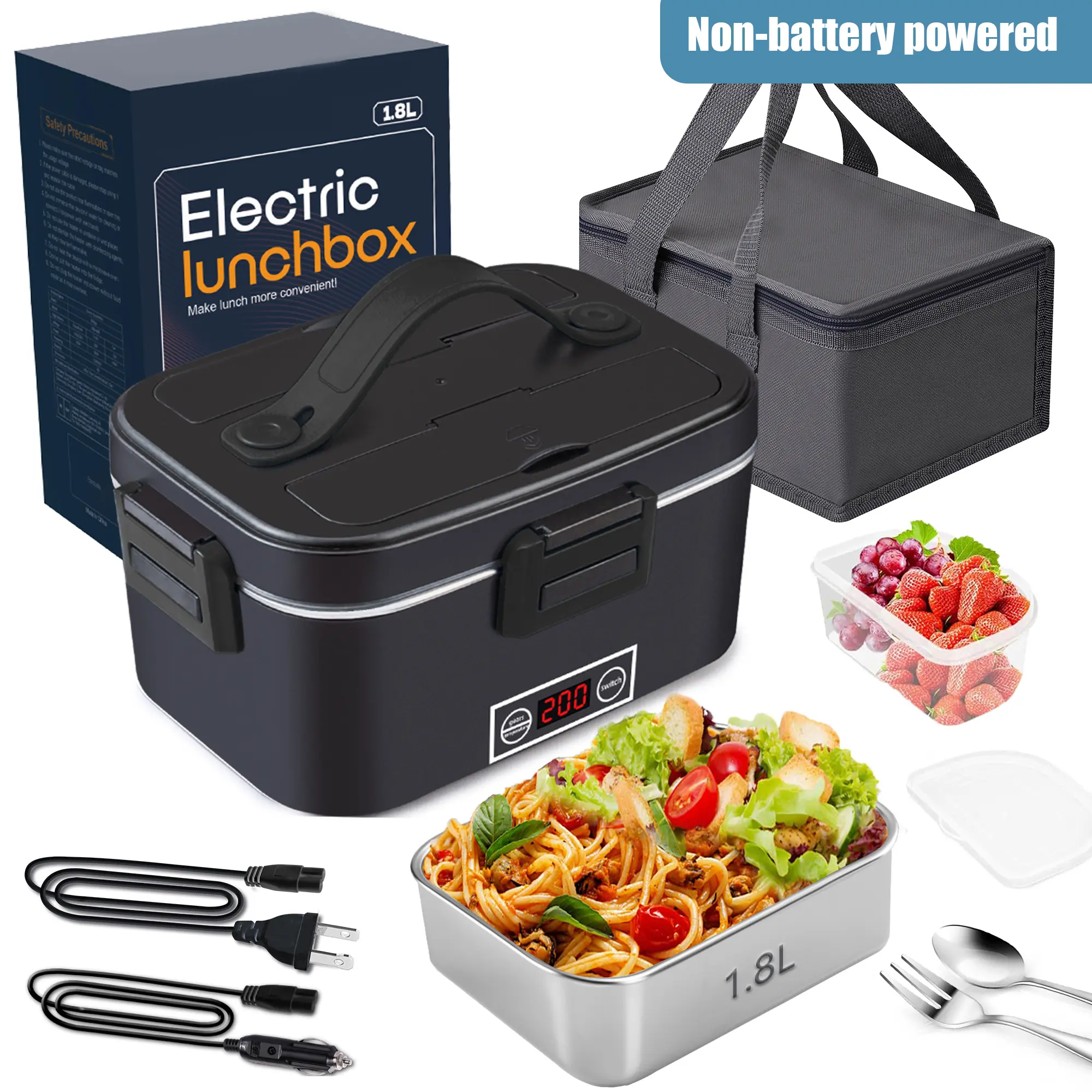 80W/1.8L/ Digital Black