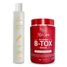 I Belli Capelli Ravenna B-Tox Repair Hair Mask Kit (1kg) + Anti-Residue Shampoo, Keratin Argan Oil Frizz Control, Professional Biotin Beauty Products for Damaged Dry Curly Hair, Hydrate Deep Repair Hydration & Glossy Organic Treatment