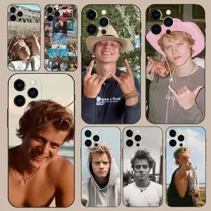 Actor Rudy Pankow Phone Case For iPhone 16,15,14,13,12,11,Pro,X,XS,Max,XR,Plus,Mini Soft Black Cover