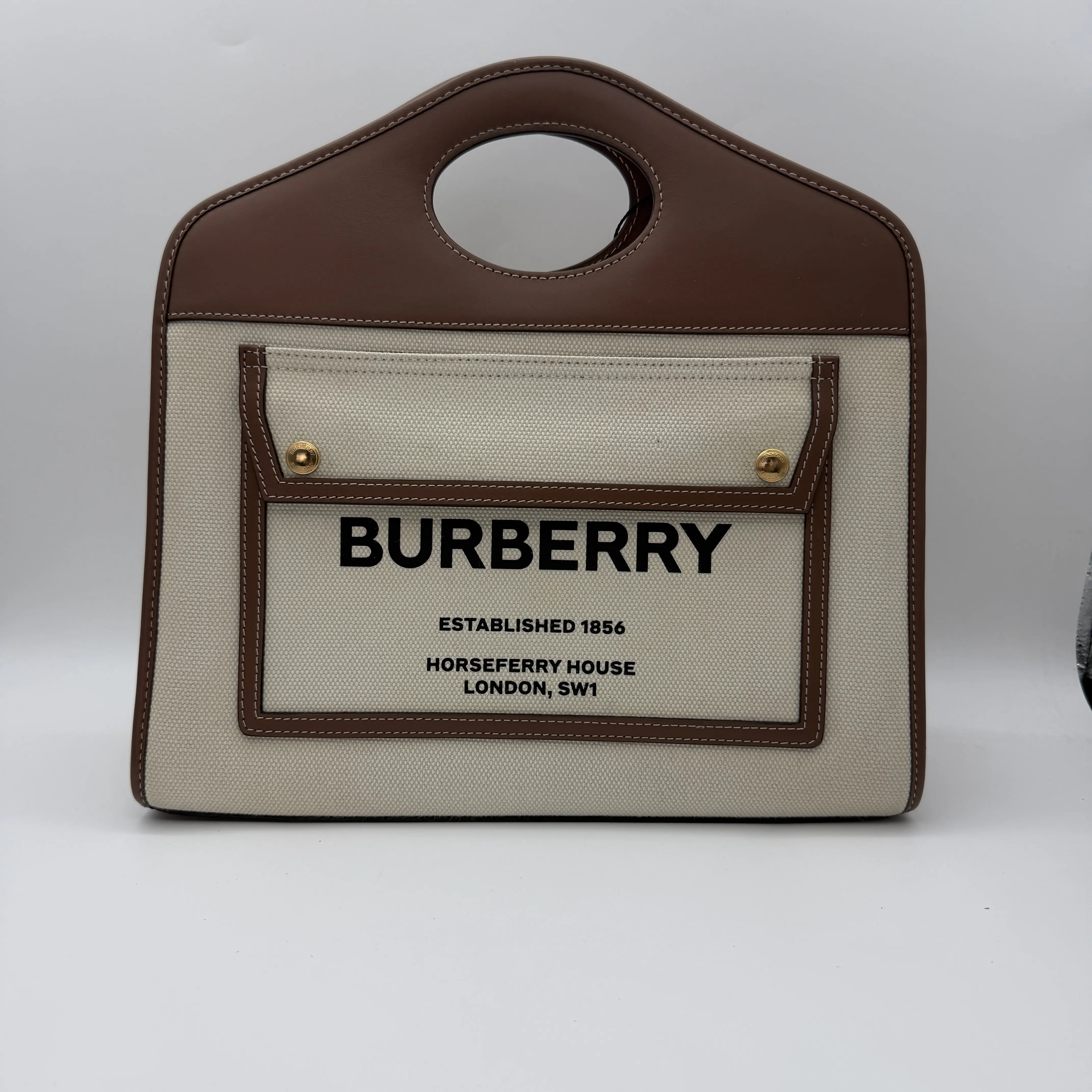 Pre-owned BURBERRY Pocket Tote Bag