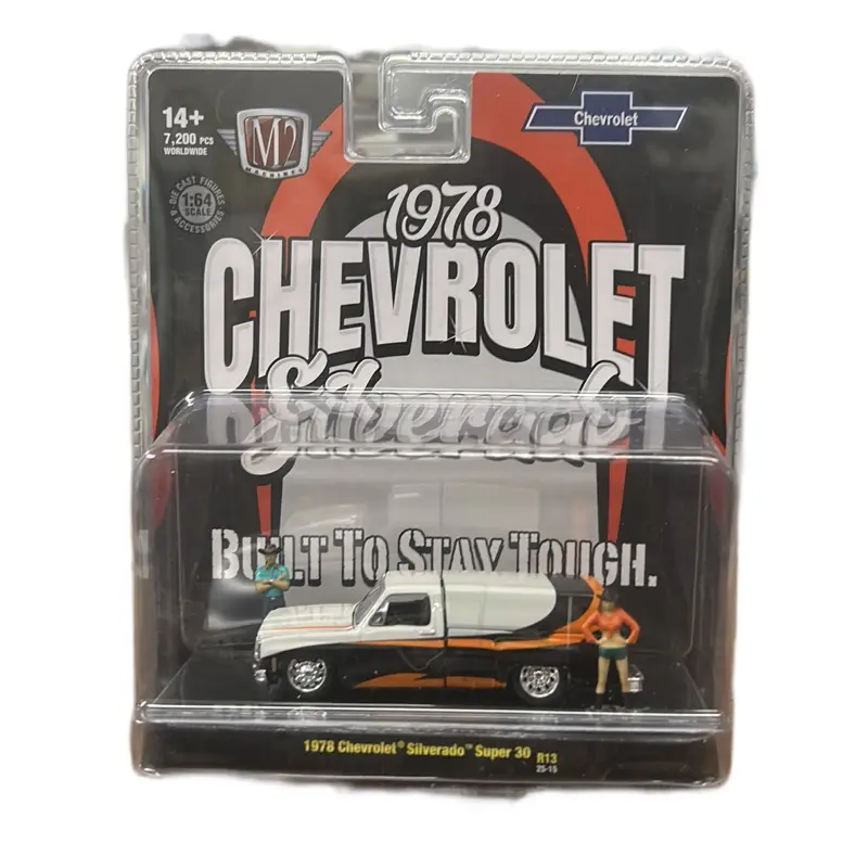 M2 Machines 78 Chevy Super 30 dually “Built to Stay Tough” diorama