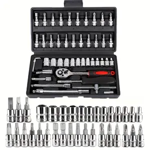 Auto repair tools collection multifunctional portable tool kit Mechanic Tool Set suitable for cars, motorcycles and bicycles