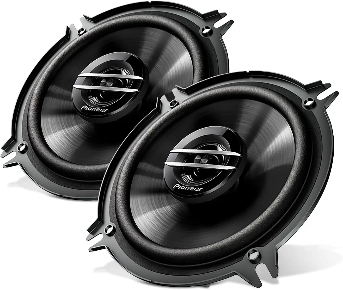 Pioneer G-Series TS-G1320S 5.25" 2-Way Coaxial Car Speakers 250W Max | Great Stock Upgrade, Crisp Highs + Clear Vocals, High-Efficiency Speaker Designed for OEM Power