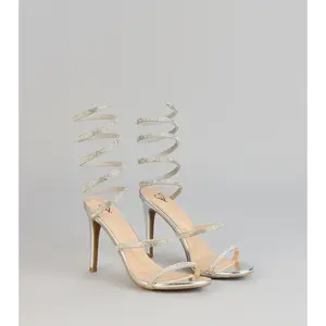 Wrapped in Radiance Stiletto Heels