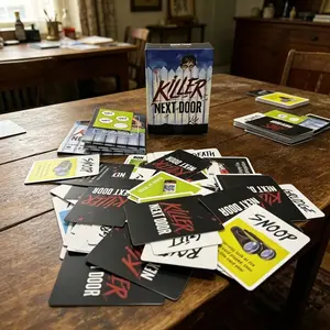Hunt a Killer: Killer Next Door, Fun Family Games and Adult Games for Game Night, Fast-Paced Gameplay, Engaging Social Deduction