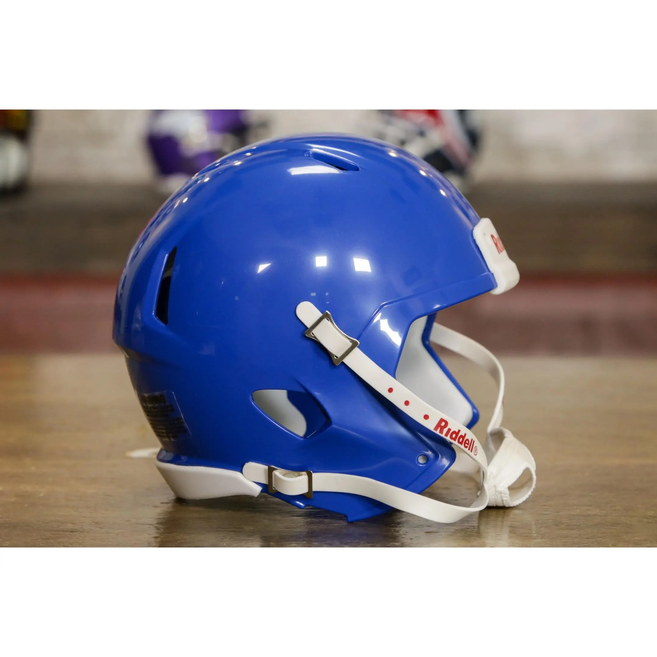 Riddell Speed Blank Mini Helmet Shell - Seattle/ Royal Blue Riddell Speed Blank Mini Helmet Shell - Seattle/ Royal Blue