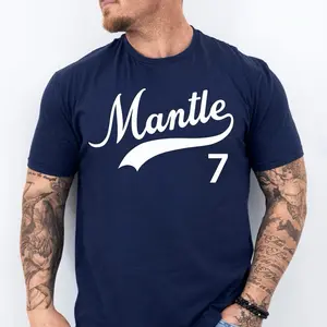 MANTLE 7, New York Baseball themed T-Shirt