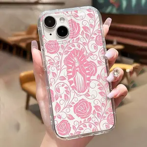 Floral Pattern Phone Case, Anti-collision Phone Protective Cover, Phone Accessory Compatible with iPhone 11 12 13 14 15 16 Pro Max